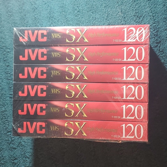 JVC recordable vhs Tapes - Picture 1 of 6